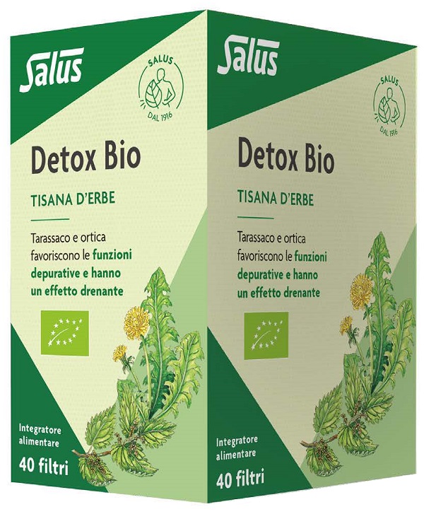 DETOX BIO TISANA 40 FILTRI 72 G - pharmaonline24.it