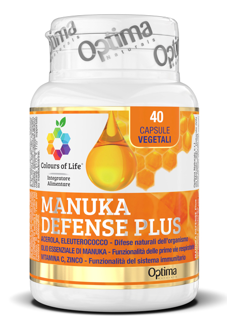 COLOURS OF LIFE MANUKA DEFENSE PLUS 40 CAPSULE VEGETALI 495 MG - pharmaonline24.it