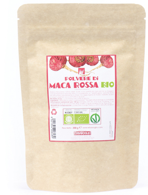 MACA ROSSA POLVERE BIO 200 G - pharmaonline24.it