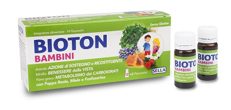 BIOTON BAMBINI NUOVO 14 FLACONCINI - pharmaonline24.it