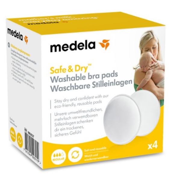 SAFE & DRY COPPETTA ASSORBILATTE LAVABILE 4 PEZZI - pharmaonline24.it