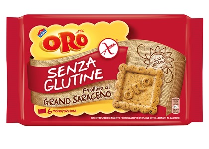 ORO SAIWA SENZA GLUTINE GRANO SARACENO 6 X 40 G - pharmaonline24.it