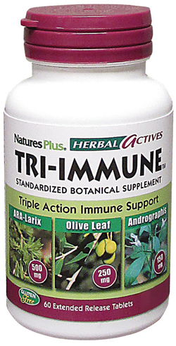 TRI IMMUNE 60 TAVOLETTE HERBAL ACTIVES - pharmaonline24.it