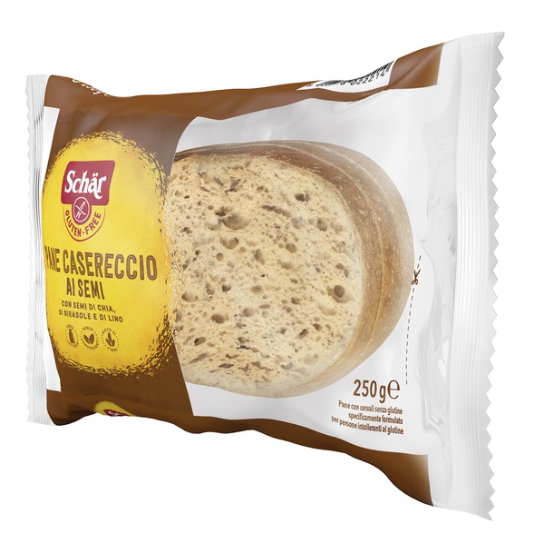 SCHAR PANE CASERECCIO AI SEMI SENZA LATTOSIO 250 G - pharmaonline24.it