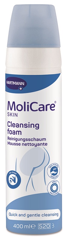 MOLICARE SKIN SCHIUMA DETERGENTE 400 ML - pharmaonline24.it