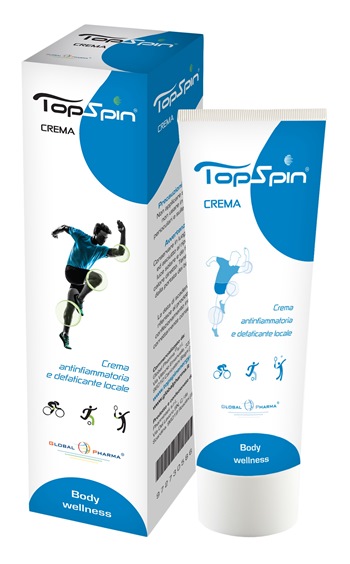 TOPSPIN CREMA ANTINFIAMMATORIA DEFATICANTE 100 ML - pharmaonline24.it