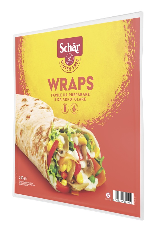 SCHAR WRAPS PIADINA ARROTOLABILE SENZA LATTOSIO 240 G - pharmaonline24.it