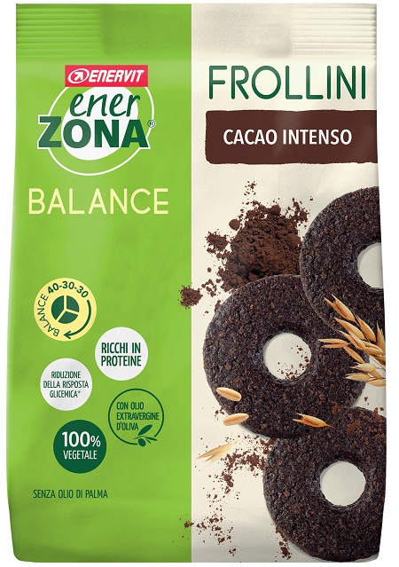 ENERZONA FROLLINI GUSTO FONDENTE INTENSO 250 G - pharmaonline24.it