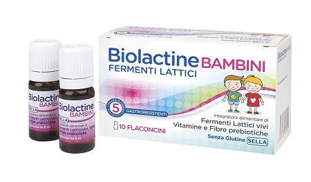 BIOLACTINE BAMBINI 10 FLACONCINI 8 ML - pharmaonline24.it