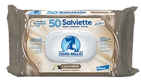 SANO E BELLO SALVIETTE DETERGENTI CASHMERE MOMENT 50 PEZZI - pharmaonline24.it
