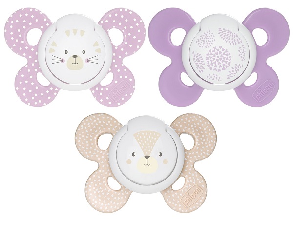 CHICCO SUCCHIETTO COMFORT GIRL IN SILICONE 6-16 MESI 2 PEZZI - pharmaonline24.it