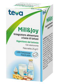 MILL&JOY TEVA 100 COMPRESSE MASTICABILI - pharmaonline24.it