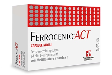 FERROCENTO ACT 30 CAPSULE MOLLI - pharmaonline24.it