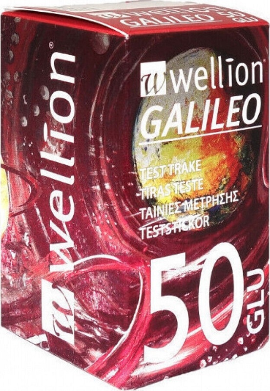 WELLION GALILEO STRIPS 25 GLICEMIA - pharmaonline24.it