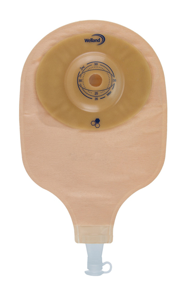 SACCA PER UROSTOMIA TRASPARENTE RITAGLIABILE AURUM PROFILE URO MIDI DIAMETRO 13-25 MM INIZIO CONVESSITA' 25 MM 10 PEZZI - pharmaonline24.it
