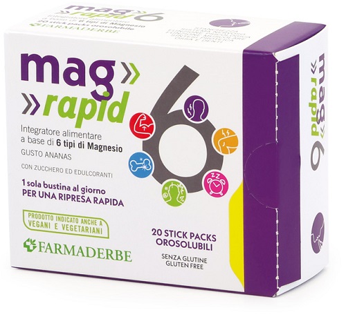 MAG 6 RAPID 20 STICK DA 1,5 G - pharmaonline24.it