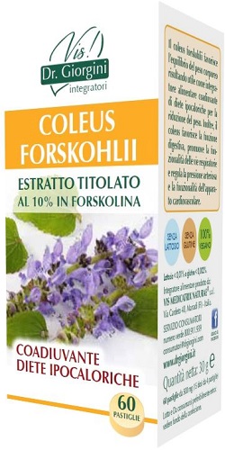 COLEUS FORSKOHLII ESTRATTO TITOLATO 60 PASTIGLIE - pharmaonline24.it