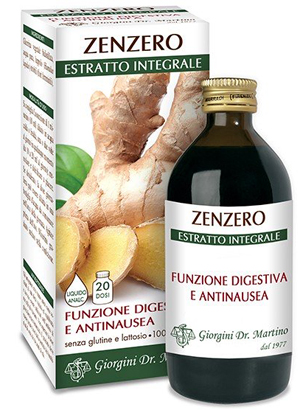 ZENZERO ESTRATTO INTEGRALE 200 ML - pharmaonline24.it