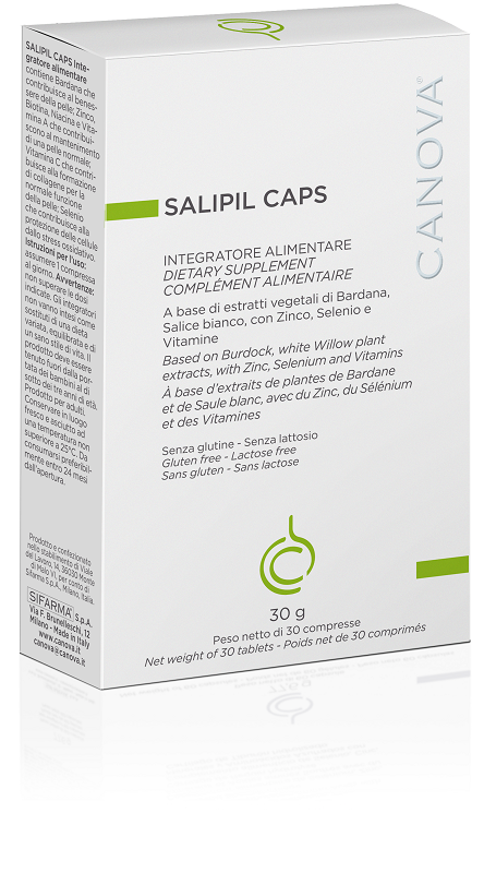 CANOVA SALIPIL CAPS 30 COMPRESSE NUOVA CONFEZIONE - pharmaonline24.it