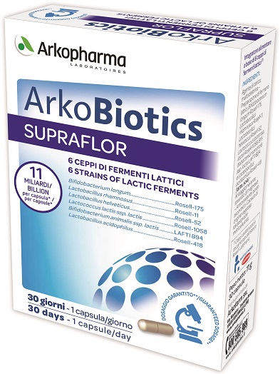 ARKOBIOTICS SUPRAFLOR 30 CAPSULE - pharmaonline24.it