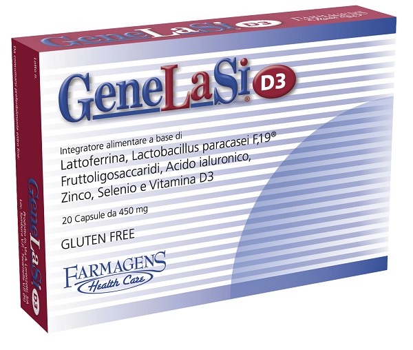 GENELASI D3 20 CAPSULE 450 MG - pharmaonline24.it