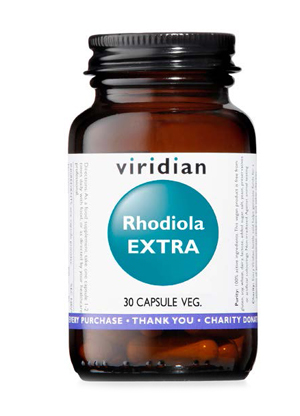 VIRIDIAN RHODIOLA EXTRA 30 CAPSULE - pharmaonline24.it