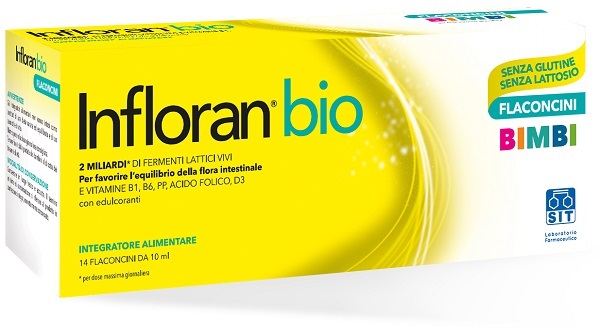 INFLORAN BIO BIMBI 14 FLACONCINI - pharmaonline24.it