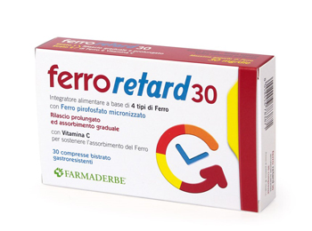 FERRO RETARD 30 COMPRESSE - pharmaonline24.it