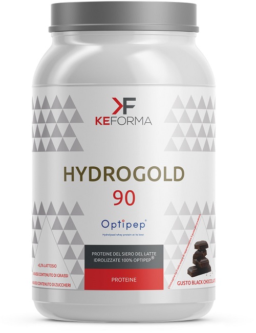 HYDROGOLD 90 BLACK CHOCOLATE VASO 900 G - pharmaonline24.it