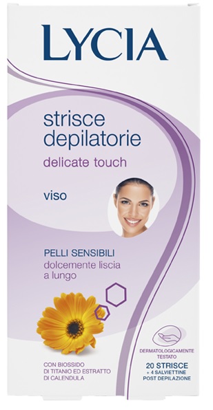 LYCIA 20 STRISCE VISO DELICATE 12 PEZZI - pharmaonline24.it