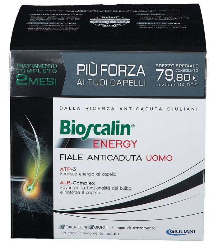 BIOSCALIN ENERGY FIALE DOPPIA TAGLIO PREZZO - pharmaonline24.it