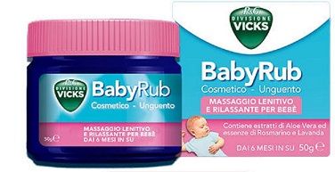 VICKS BABYRUB UNGUENTO 50 G - pharmaonline24.it