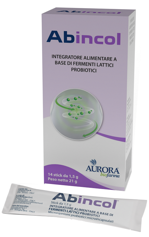 ABINCOL 14 STICK OROSOLUBILI - pharmaonline24.it