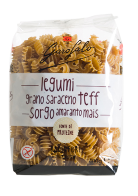 GAROFALO RADIATORI PASTA SENZA GLUTINE LEGUMI E CEREALI 400 G - pharmaonline24.it
