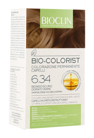 BIOCLIN BIO COLORIST 6,34 BIONDO SCURO DORATO RAME - pharmaonline24.it