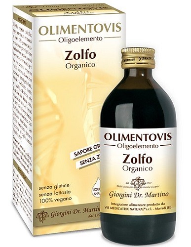 ZOLFO ORGANICO OLIMENTOVIS 200 ML - pharmaonline24.it