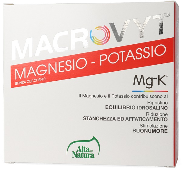 MACROVYT MAGNESIO/POTASSIO 18 BUSTINE - pharmaonline24.it
