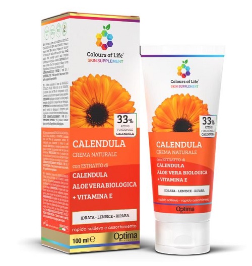 COLOURS OF LIFE SKIN SUPPLEMENT CALENDULA CREMA 100 ML - pharmaonline24.it