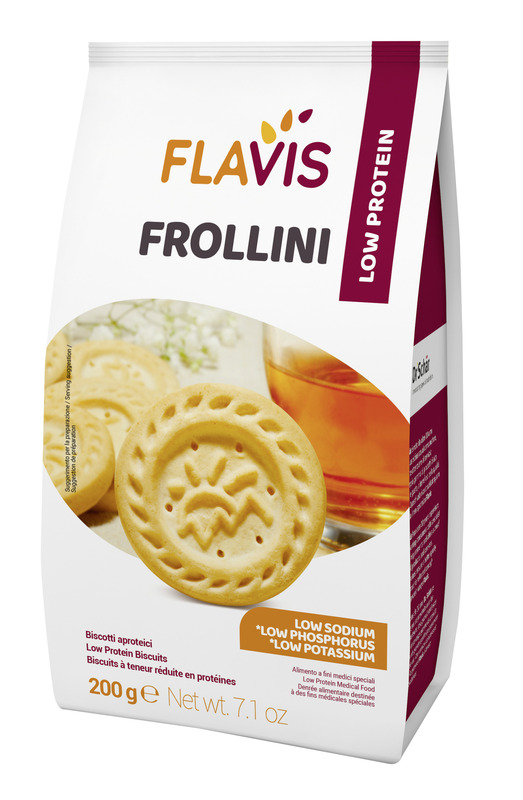 FLAVIS FROLLINI BISCOTTI APROTEICI 200 G - pharmaonline24.it