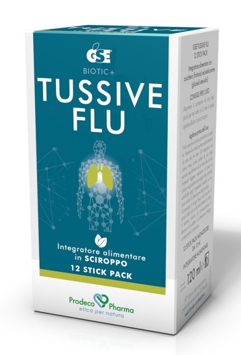 GSE TUSSIVE FLU 12 STICKPACK - pharmaonline24.it