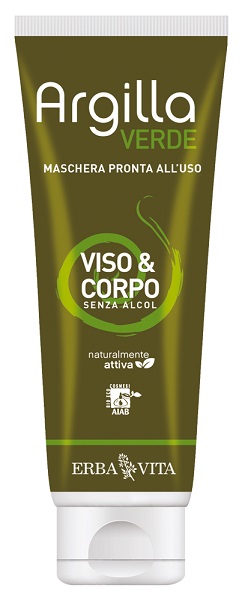 ARGILLA VERDE MASCHERA PRONTA 250 ML - pharmaonline24.it