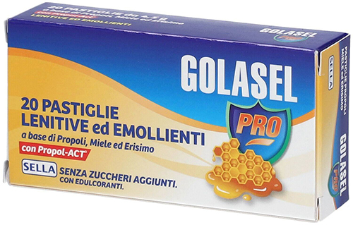 GOLASEL PRO 20 PASTIGLIE MIELE - pharmaonline24.it