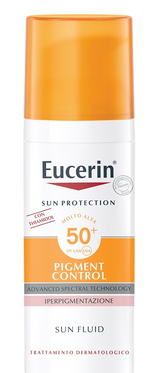 EUCERIN SUN PROTECTION SPF 50+ PIGMENT CONTROL SUN FLUID 50 ML - pharmaonline24.it