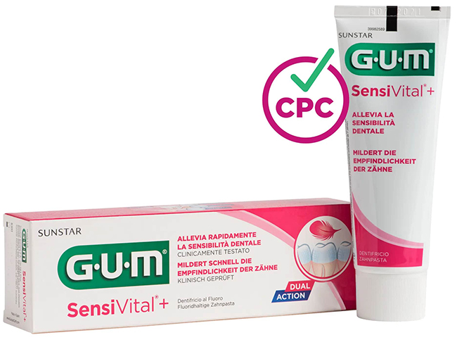 GUM SENSIVITAL + DENTIFRICIO 75 ML - pharmaonline24.it