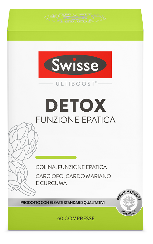 SWISSE DETOX FUNZIONE EPATICA 60 COMPRESSE DA 1085 MG - pharmaonline24.it