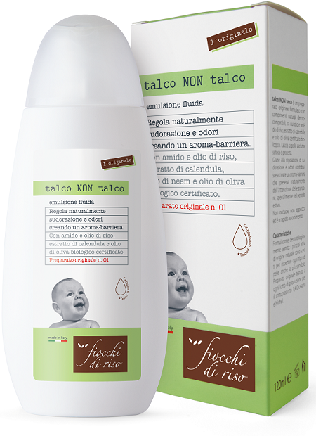 FIOCCHI DI RISO TALCO NON TALCO 120 ML - pharmaonline24.it