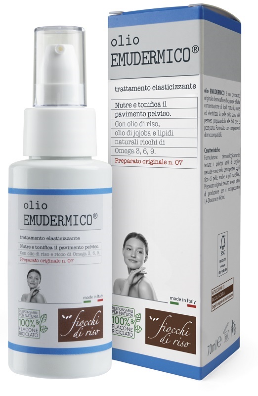 FIOCCHI DI RISO OLIO EMUDERMICO ELASTICIZZANTE 70 ML - pharmaonline24.it