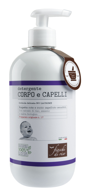 FIOCCHI DI RISO DETERGENTE CAPELLI E CORPO 400 ML - pharmaonline24.it