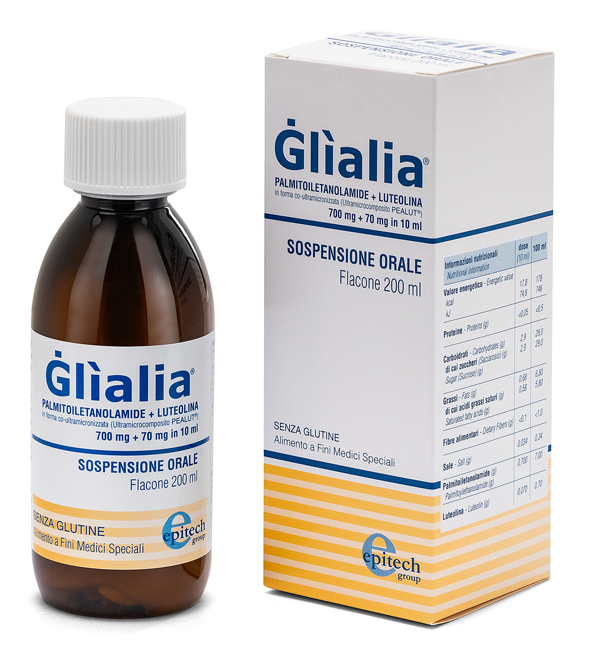 GLIALIA SOSPENSIONE ORALE 700 MG + 70 MG 200 ML - pharmaonline24.it