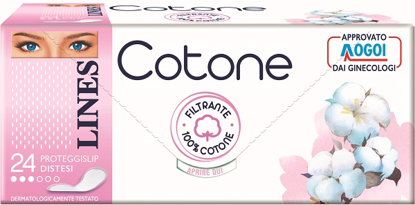 LINES COTONE PROTEGGISLIP DISTESI 24 PEZZI - pharmaonline24.it